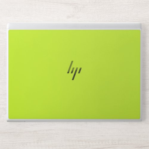  Lime yellow  solid color  HP Laptop Skin