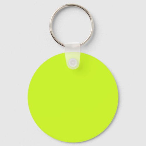  Lime yellow  solid color  Keychain