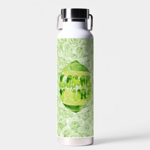  Lime Yours Vacuum Insulated Water Bottle 22 oz