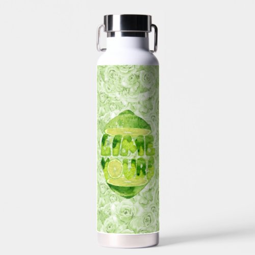  Lime Yours Vacuum Insulated Water Bottle 32 oz