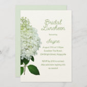 Limelight Hydrangea Bridal / Wedding Shower Invitation (Front/Back)