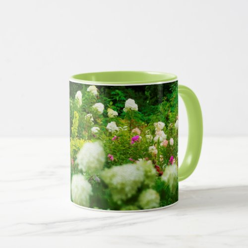 Limelight Hydrangeas in My Rubio Garden Mug