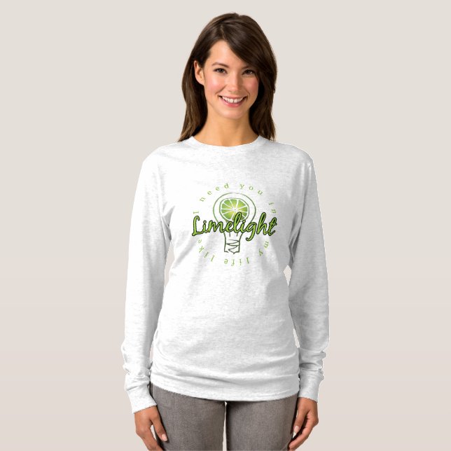 Limelight long sleeve T-Shirt (Front Full)