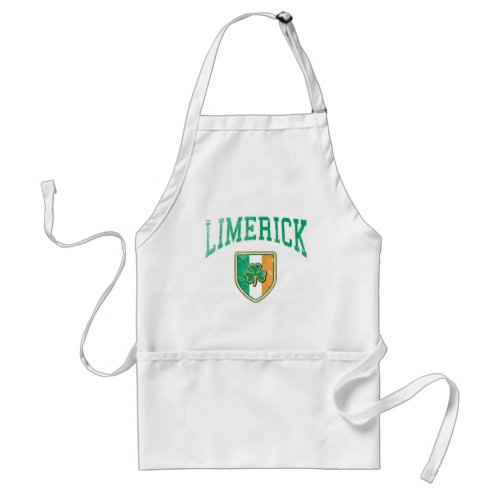 LIMERICK Ireland Adult Apron