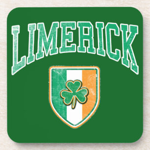 LIMERICK Ireland Beverage Coaster