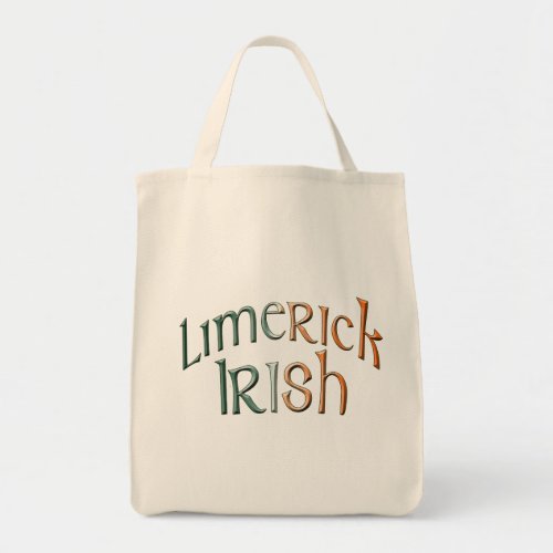 Limerick Ireland Irish Flag Colours Bag