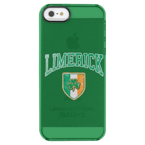 LIMERICK Ireland Clear iPhone SE55s Case