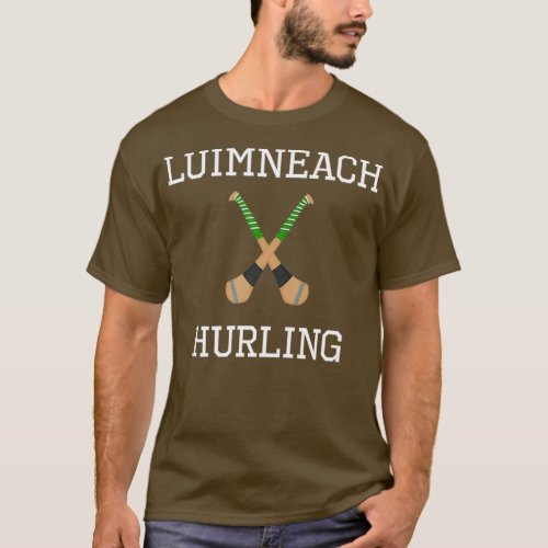 Limerick Luimneach Hurling Irish County Ireland Hu T_Shirt