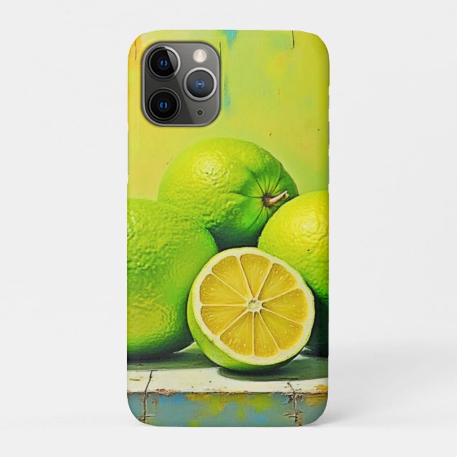 Limes' Bright Summer Pop Design Case-Mate iPhone Case (Back)