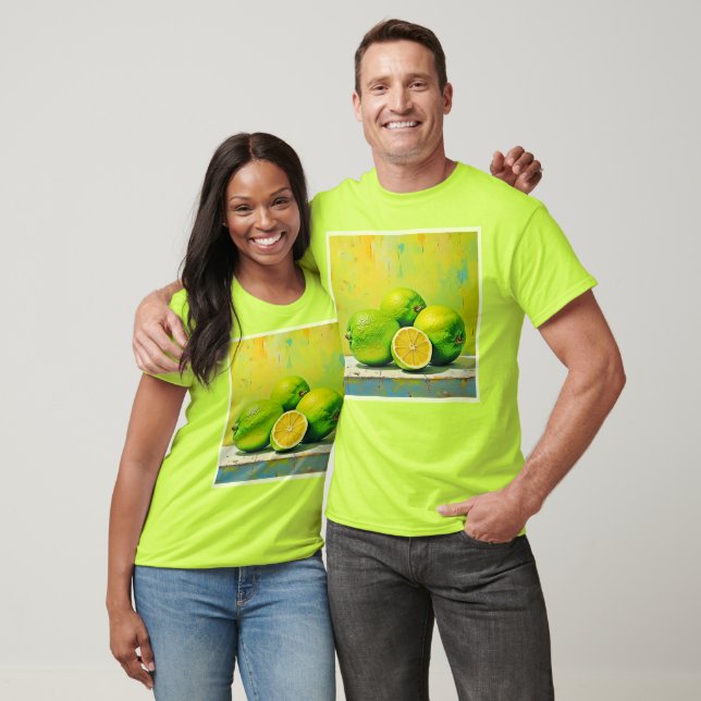Limes' Bright Summer Pop Design T-Shirt (Unisex)