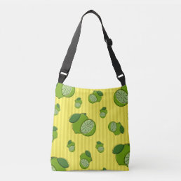 Limes Illustration Crossbody Bag