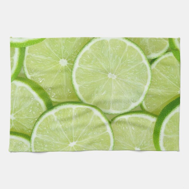 Limes Kitchen Towel (Horizontal)