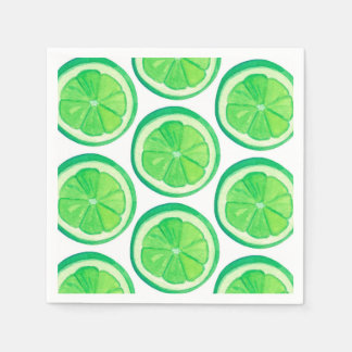 Limes - Paper Napkins