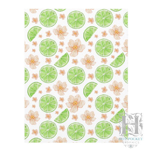 Limes Scrapbook Paper