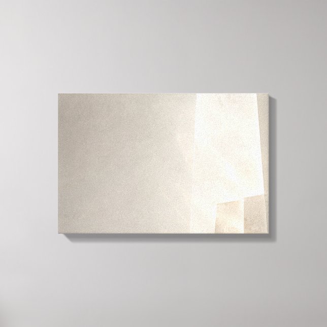 Limestone Glow — Aurema Canvas Print (Front)