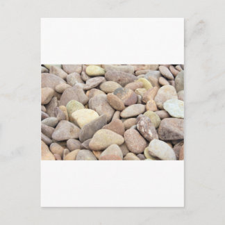 limestone pebbles postcard