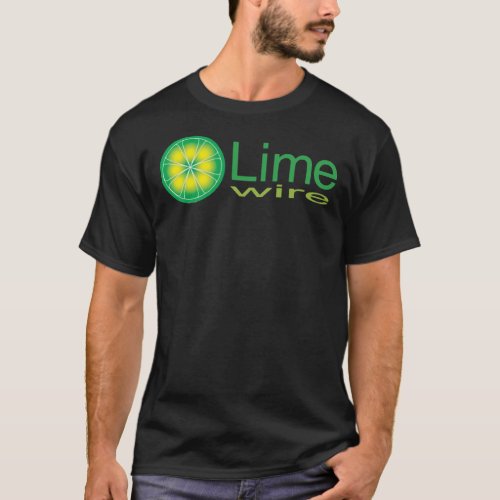 Limewire Music Retro 90s and 2000s P2P Logo Classi T_Shirt