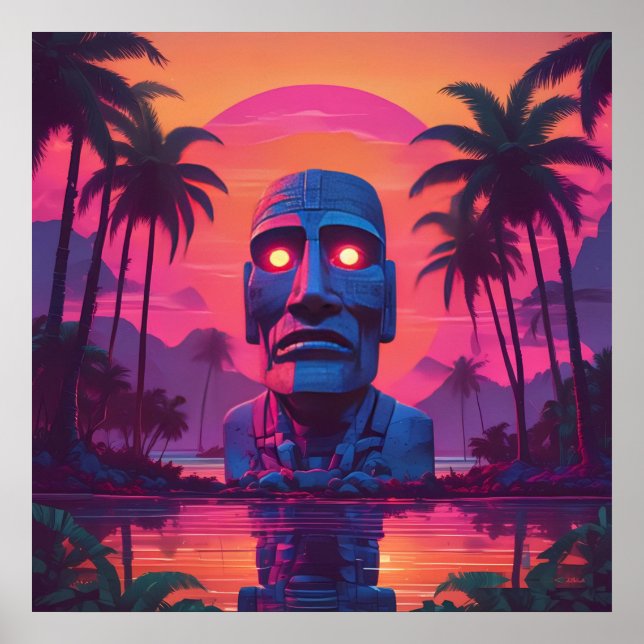 Liminal Polynesian Haunt Poster (Front)