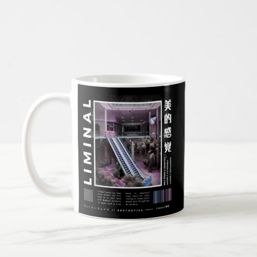 Liminal Spaces Vaporwave Aesthetic Kawaii Pastel G Coffee Mug