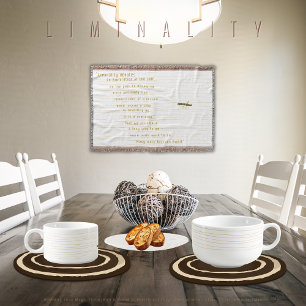 Liminality Soup Mug/Chili Bowl by Poet Adiela Akoo