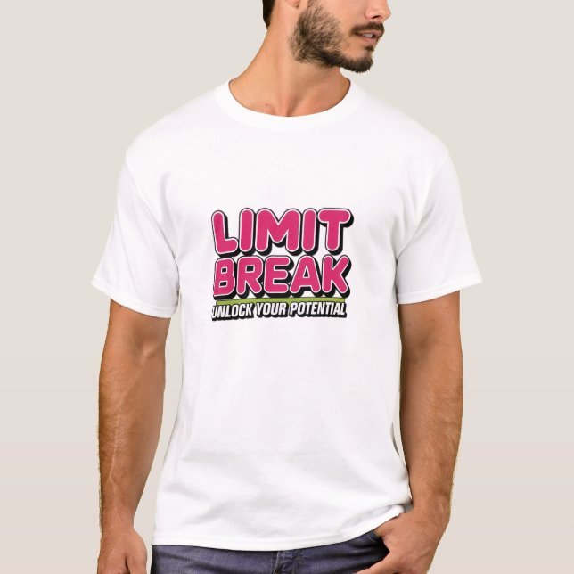 Limit Break Men's T-Shirt Game Changer  (Front)