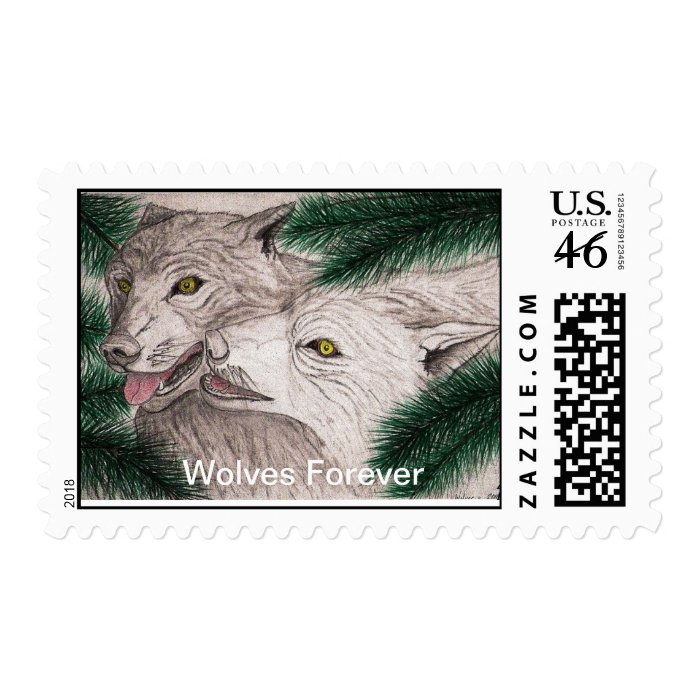 Limited Ed Wolves Forever US Postage stamps (20)