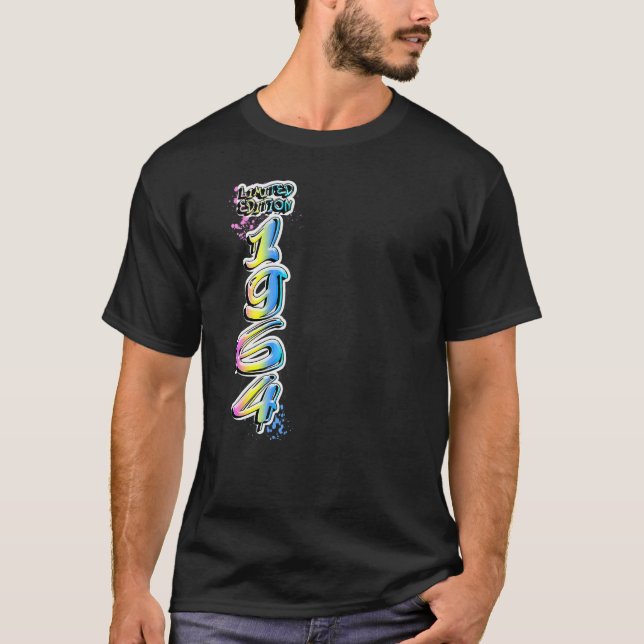 Limited Edition 1964 Graffiti Premium T-Shirt (Front)