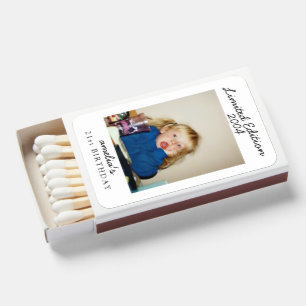 Limited Edition 2004 Photo 21st Birthday Matchboxes