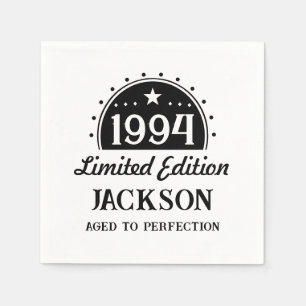 Limited Edition 30th Birthday Napkins