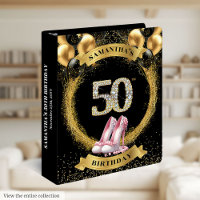 Limited Edition 50th Binder Diamond Numbers Heels