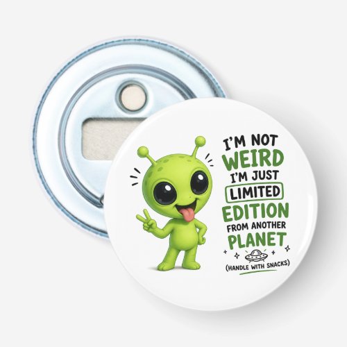 Limited Edition Alien Design Bottle Opener