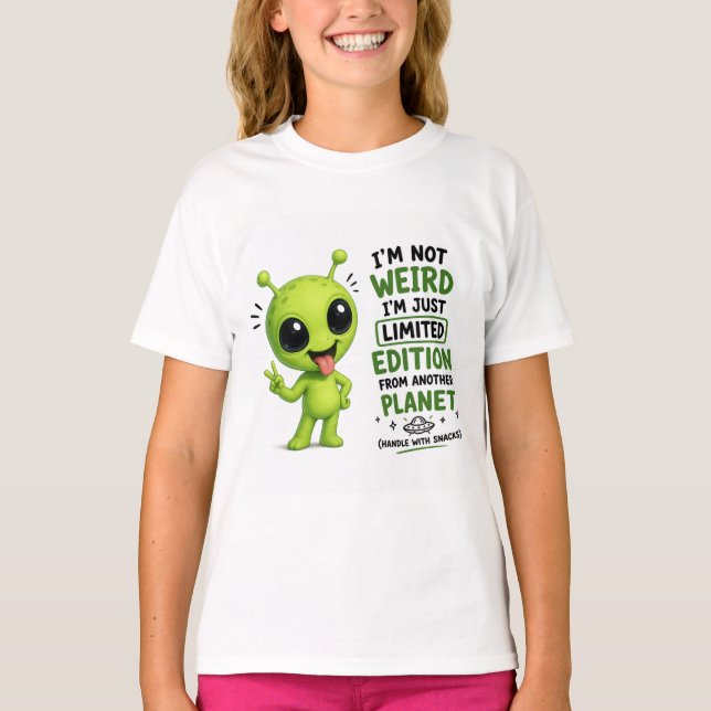 Limited Edition Alien Design T-Shirt (Front)