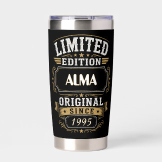 Limited Edition ALMA Personalized Vintage Insulated Tumbler