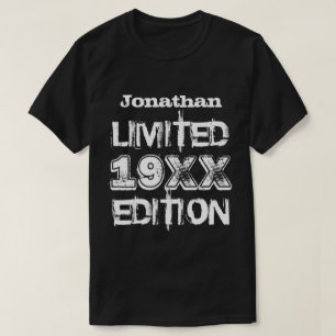 Limited Edition Any Birthday Year A02C T-Shirt