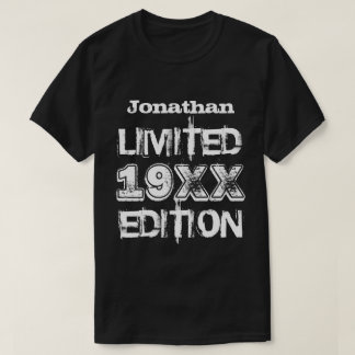 Limited Edition Any Birthday Year A02C T-Shirt