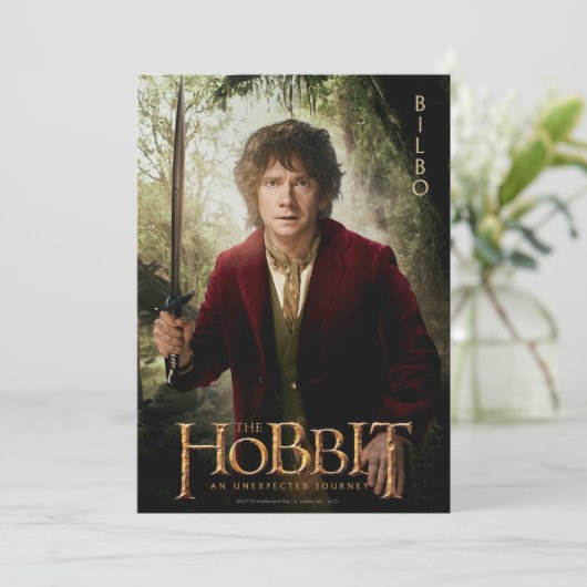 Limited Edition Artwork: BILBO BAGGINS™ (Standing Front)