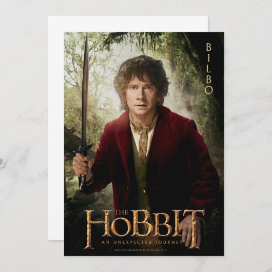 Limited Edition Artwork: BILBO BAGGINS™ (Front/Back)
