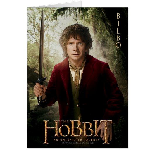 Limited Edition Artwork: BILBO BAGGINS™ Cards (Front)