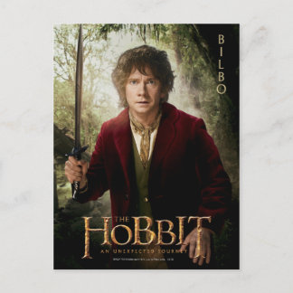 Limited Edition Artwork: BILBO BAGGINS™ Postcard