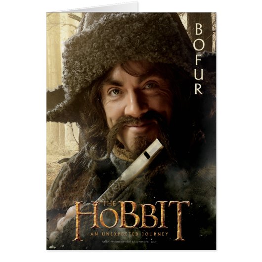 Limited Edition Artwork: Bofur Cards (Front)