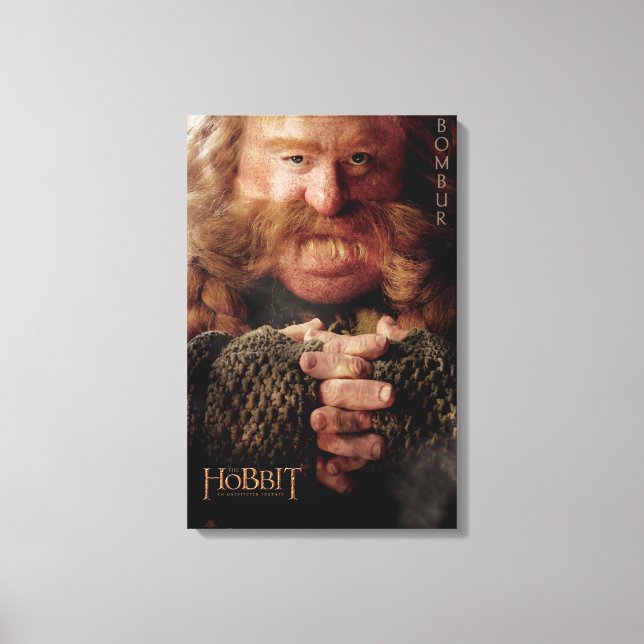 Limited Edition Artwork: Bombur Canvas Print (Front)