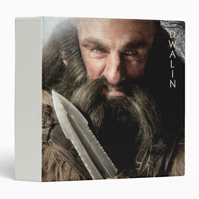 Limited Edition Artwork: Dwalin 3 Ring Binder (Front/Spine)