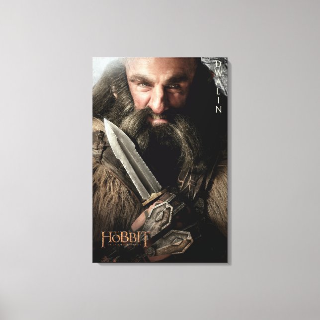 Limited Edition Artwork: Dwalin Canvas Print (Front)