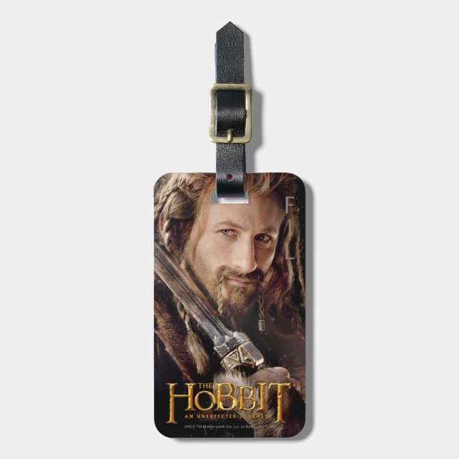 Limited Edition Artwork: Fili Luggage Tag (Front Vertical)