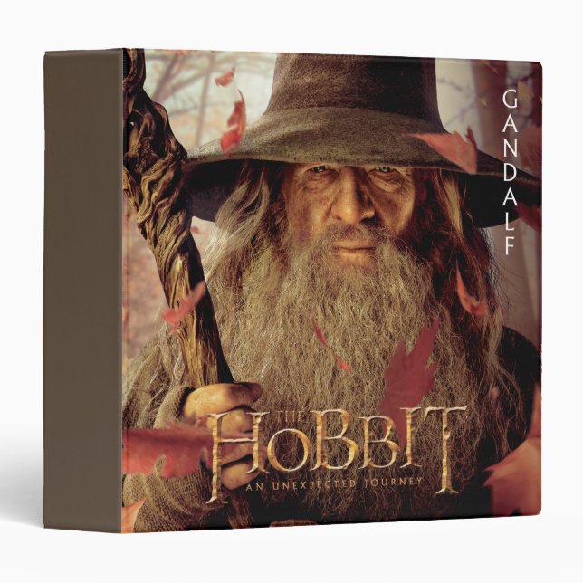 Limited Edition Artwork: Gandalf 3 Ring Binder (Front/Spine)