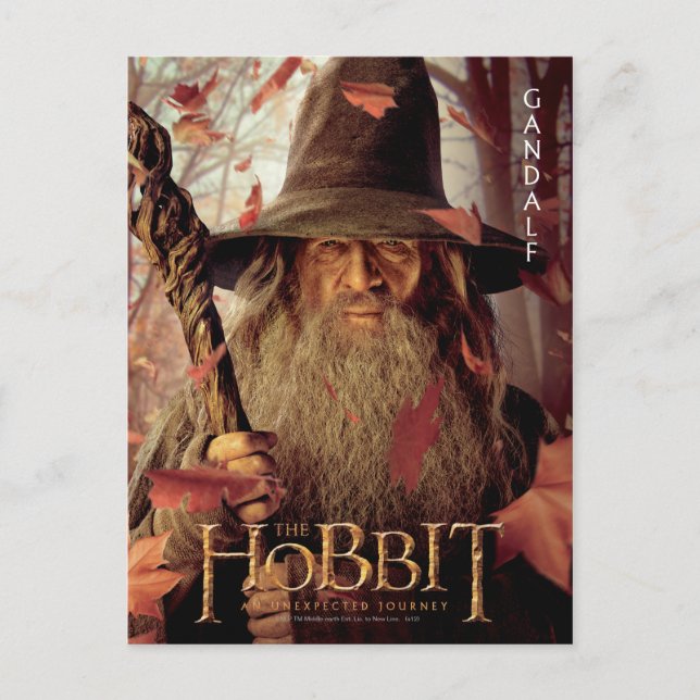 Limited Edition Artwork: Gandalf Postcard (Front)