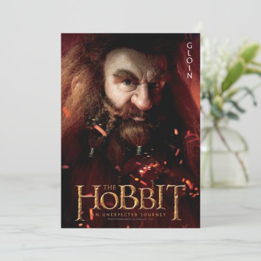 Limited Edition Artwork: Gloin (Standing Front)