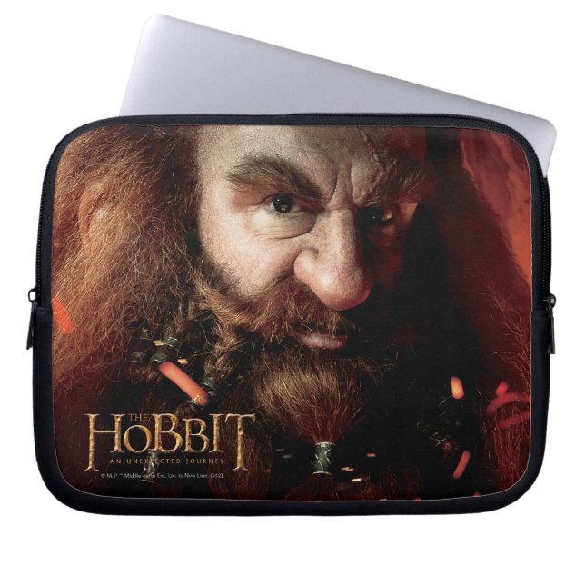 Limited Edition Artwork: Gloin Laptop Sleeve (Front)