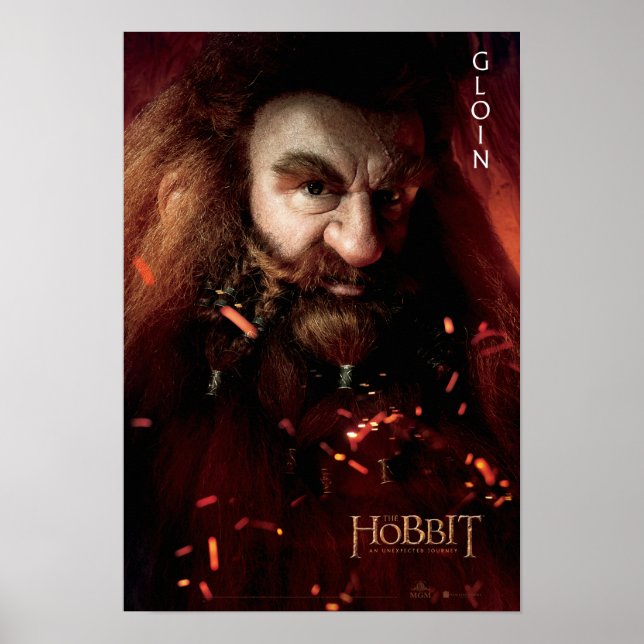 Limited Edition Artwork: Gloin Poster (Front)