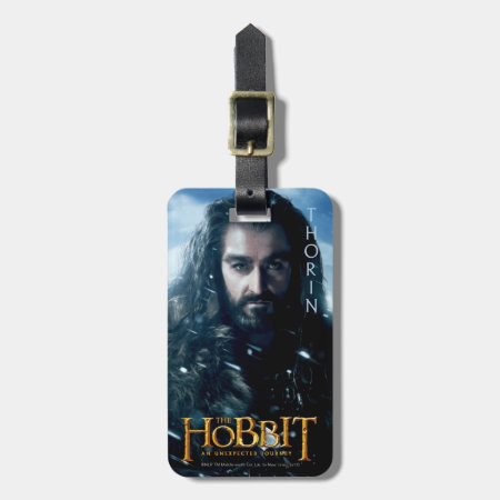 Limited Edition Artwork: Thorin Oakenshield™ Luggage Tag